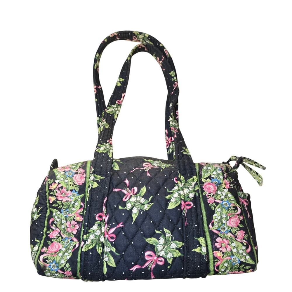 Vintage Y2k Coquette Retired Vera Bradley New Hope Pattern Bows 100 Handbag